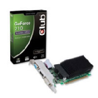 CLUB3D GF GT 210 512MB DDR2           CTLR PCI-E VGA DVI HDMI LP PASSIVE (CGNX-H212LI)